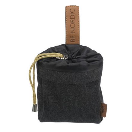 Trixie BE NORDIC Snack Bag - jutalomfalat tartó (fekete) Ø10x14cm