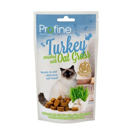Profine Cat Semi Moist Snack Turkey & Oat grass 50 g