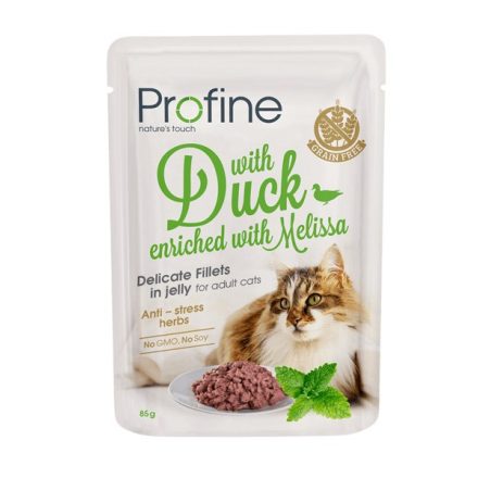 Profine Adult Cat Fillets in Jelly with Duck&Melissa 85 g