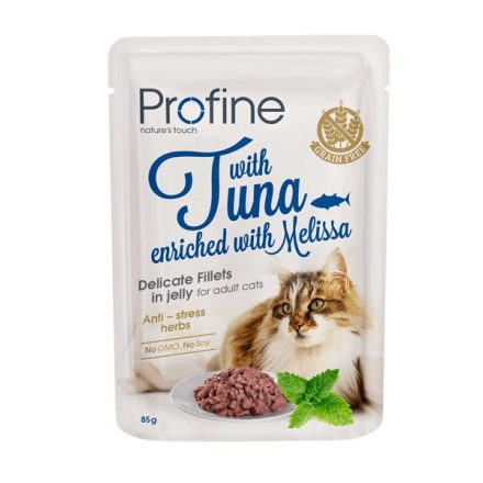 Profine Adult Cat Fillets in Jelly with Tuna&Melissa 85 g