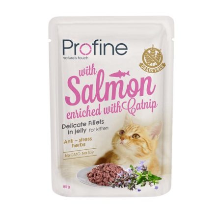 Profine Kitten Fillets in Jelly with Salmon&Catnip 85 g
