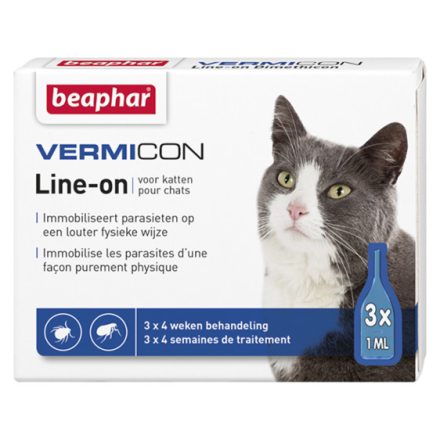 Beaphar Vermicon Cat spot-on 3x