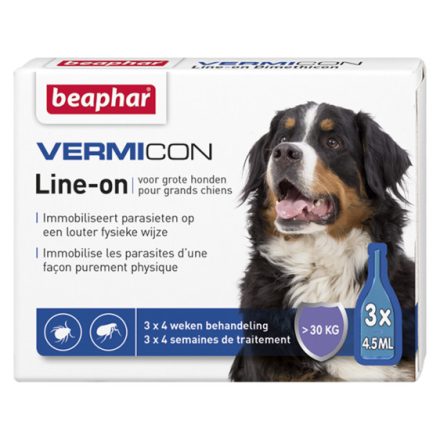 Beaphar Vermicon Dog L (30+kg) spot-on 3x