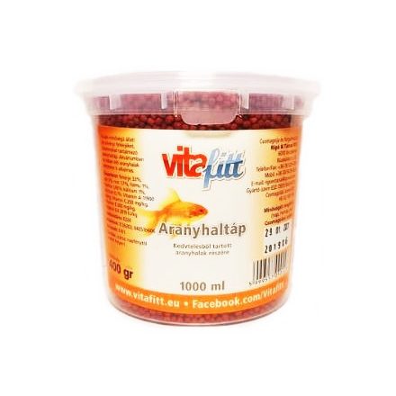 Vitafitt aranyhaltáp 1l/400g