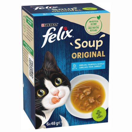 FELIX Soup Original Halas válogatás szósz 6*48g