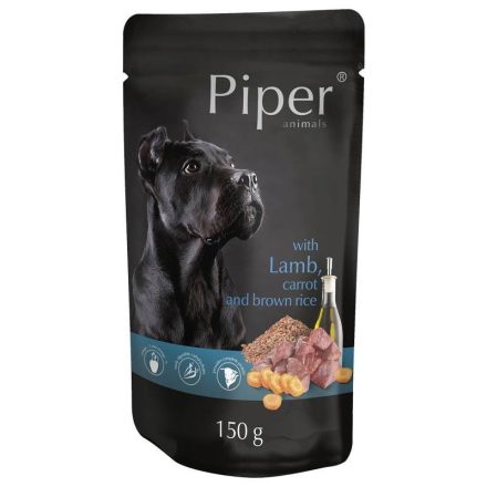 Piper With Lamb, Carrot And Brown Rice 150 g