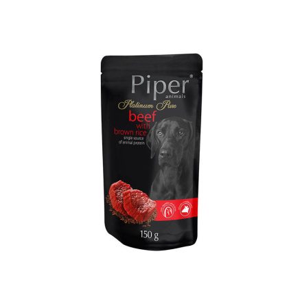 Piper Platinum Pure – Beef With Brown Rice 150 g