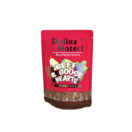 Dolina Noteci Superfood Beef and Goose Hearts 300 g