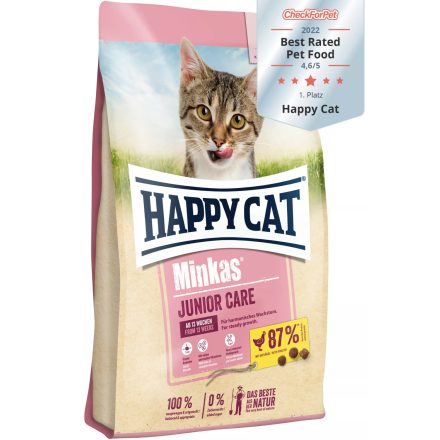 Happy Cat Minkas Junior Care (Baromfi) 10kg