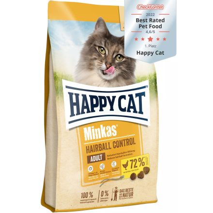 Happy Cat Minkas Hairball Control (Baromfi) 1,5kg