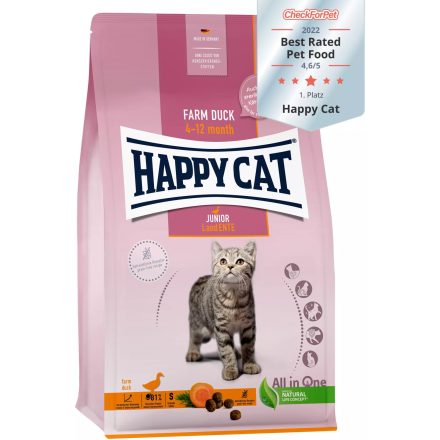 Happy Cat Young Junior Land-Ente (Kacsa) 1,3kg