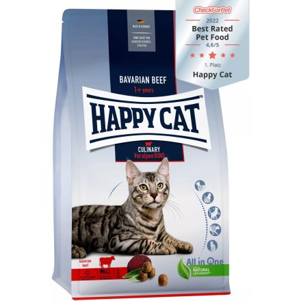 Happy Cat Culinary Adult Voralpen-Rind (Marha) 1,3kg