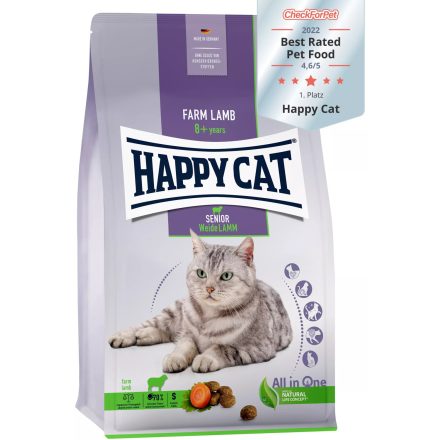 Happy Cat Senior Weide-Lamm (Bárány) 1,3kg