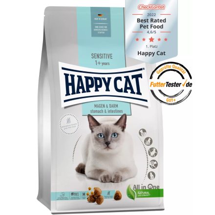 Happy Cat Sensitive Magen & Darm (gyomor és bélrendszer) 4kg