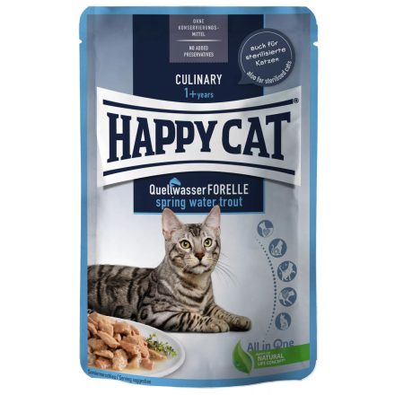 Happy Cat Meat in Sauce - Culinary Quellwasser-Forelle (Pisztráng) 85g