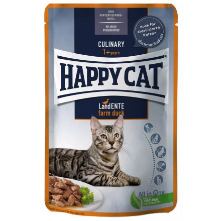 Happy Cat Meat in Sauce - Culinary Land-Ente (Kacsa) 85g
