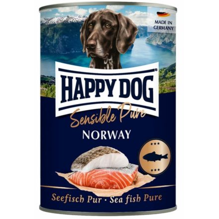 Happy Dog Supreme Sensible Pur Norway (tengeri hal) 400g