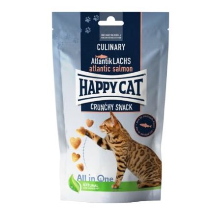Happy Cat Culinary Crunchy Snacks Lazac 70g