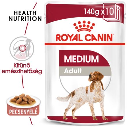 Royal Canin Medium Chunks in gravy 10*140g