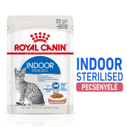 Royal Canin Indoor Sterilized Morsels in Gravy 12*85g