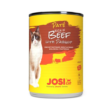 JosiCat Paté Beef with parsnip - Marha, petrezselyem pástétom 400g