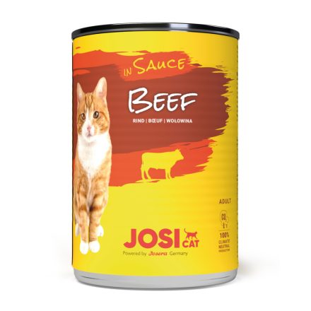 JosiCat Beef in Sauce - Marha szószban 415g