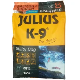 JULIUS K-9 Grain Free Adult Salmon&Spinach 10 kg