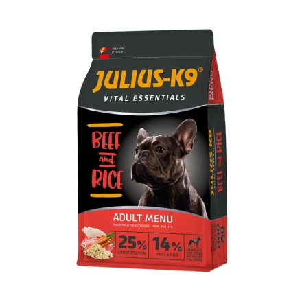 Julius K-9 Adult Vital Essentials Beef&Rice 3kg