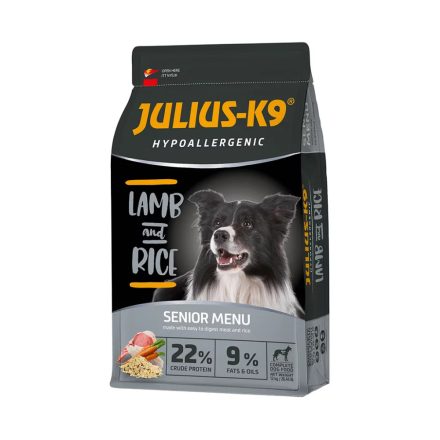 Julius K-9 Senior/Light Hypoallergenic Lamb&Rice 3kg