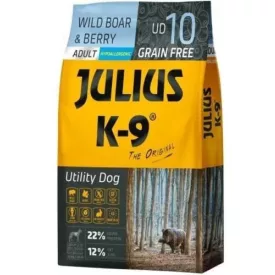   Julius K-9 Utility Dog Adult Small 10kg - Wild boar&Berry Hypoallergenic 