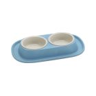 Vitafitt Soft Touch szilikonos duplaetető kicsi műa. tállal 31x20x3,5 cm