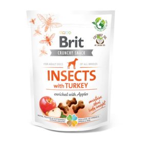   Brit Care Dog Crunchy Cracker Insects with Turkey and Apples 200g