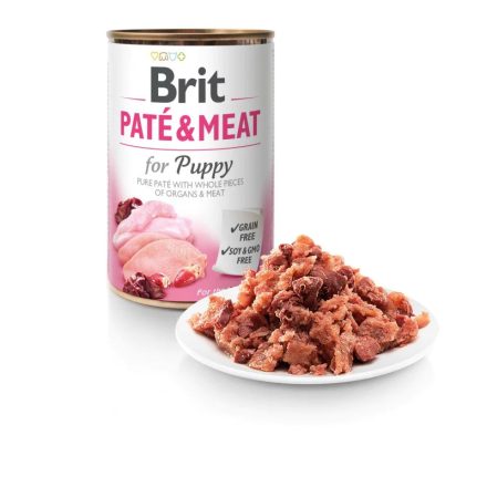 Brit Paté & Meat Puppy Chicken&Turkey 400g