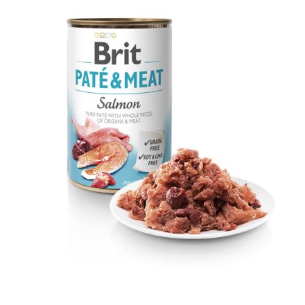 Brit Paté & Meat Salmon 400g