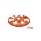 Nina Ottoson - Dog Smart narancssárga kompozit interaktív csemege kirakós kutyajáték