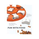 Nina Ottoson - Dog Smart narancssárga kompozit interaktív csemege kirakós kutyajáték