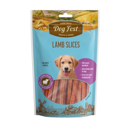 Dog Fest Puppy Meat Slice with Lamb 90g