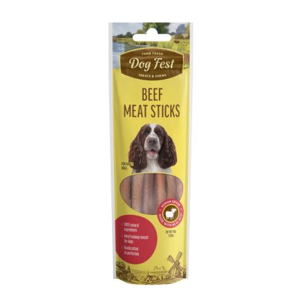 Dog Fest Meat Sticks with Beef 45g