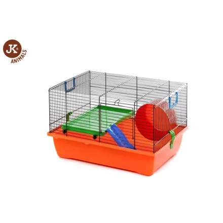 JK-Klec Gino rágcsálóketrec körhintával 42x29x26 cm (33239)