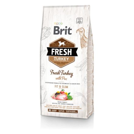 Brit Fresh Turkey with Pea Adult Fit & Slim 12kg