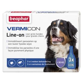 Beaphar Vermicon Dog L (30+kg) spot-on 3x