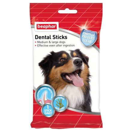 Beaphar Dental sticks fogtisztító M/L (7x) 182g