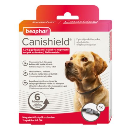 Beaphar Dog Canishield nyakörv L 65cm