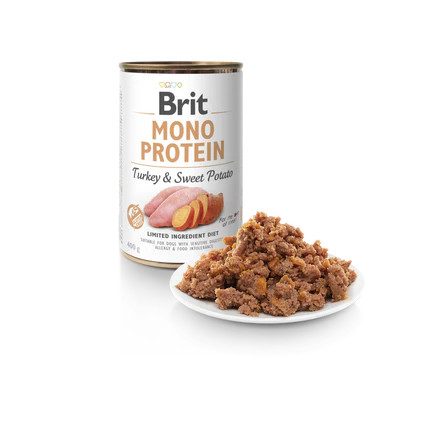 Brit Care Mono Protein Turkey&Sweet potato 400g