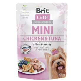 Brit Care Mini Chicken &Tune fillets in gravy 24*85g