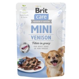 Brit Care Mini Venison fillets in gravy 24*85g