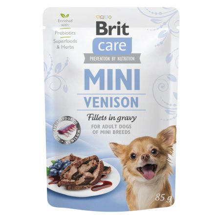 Brit Care Mini Venison fillets in gravy 24*85g