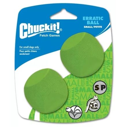 Chuckit Erratic Ball S 5 cm 2 db-os