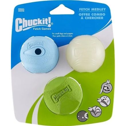 Chuckit Fetch Medley S 5 cm 3 db-os