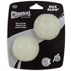 Chuckit Max Glow M 6 cm 2 db-os